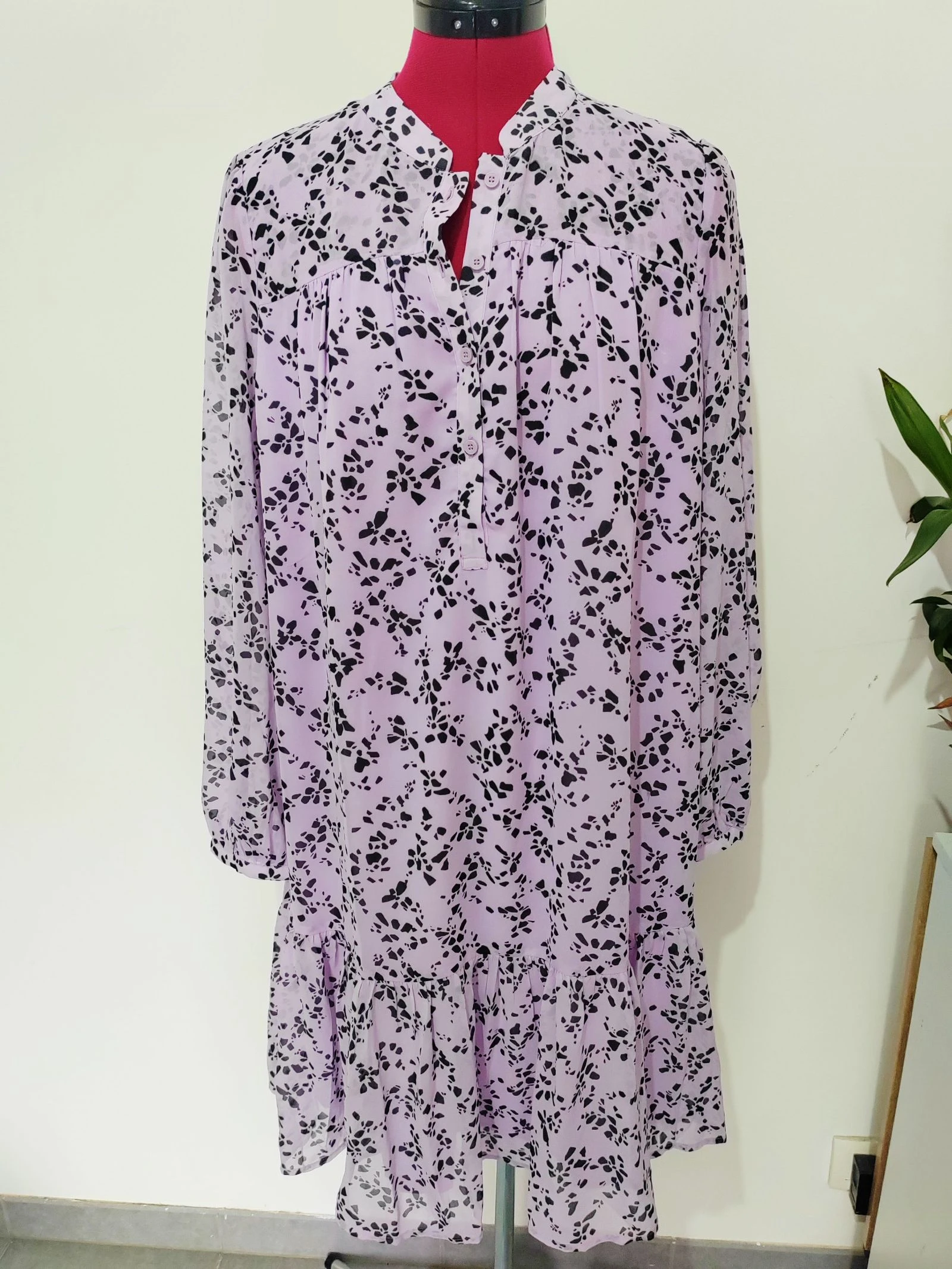 Robe fluide voile